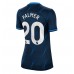 Maillot de foot Chelsea Cole Palmer #20 Extérieur vêtements Femmes 2023-24 Manches Courtes